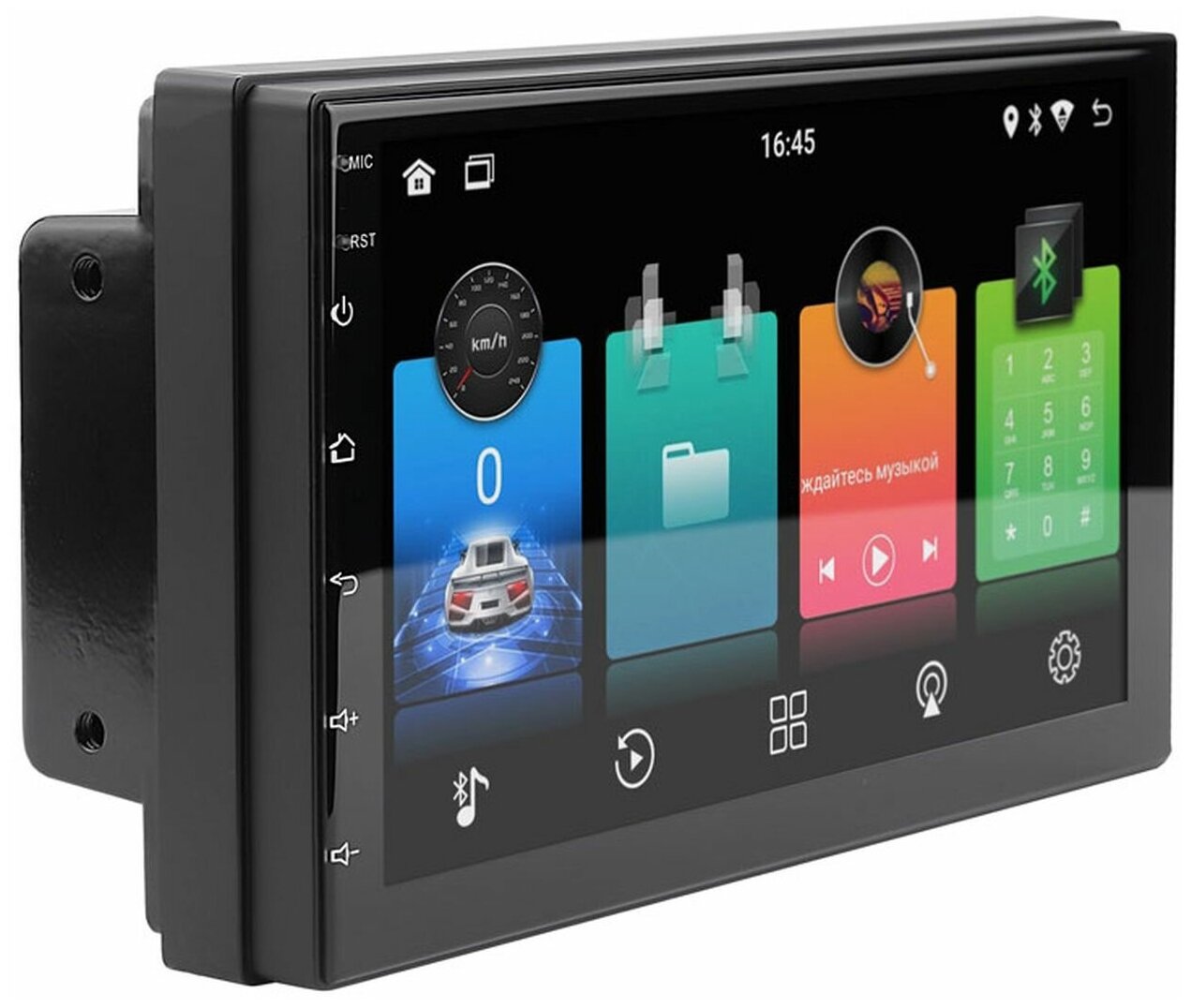 Автомагнитола SWAT ANB-7020 с экраном 7 дюймов (Android) MP3, Wi-FI, USB, Bluetooth, NAVI, 2+32 Гб