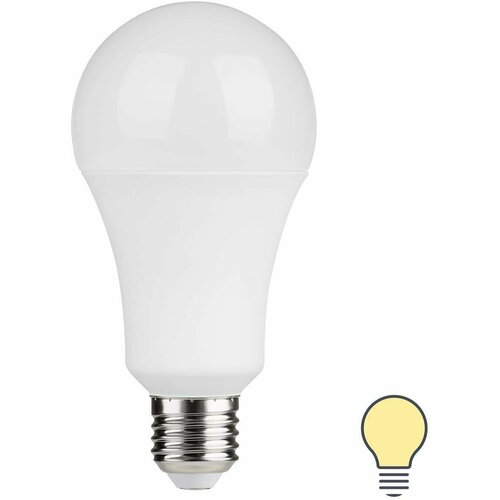 Комплект (10шт) светодиодных ламп Lexman, E27, 170-240 В, 10 Вт, груша матовая, 1000 лм, теплый белый свет