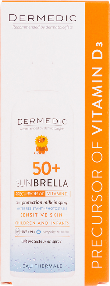 Dermedic Sunbrella Baby Защитное молочко-спрей для детей SPF50 150 мл 1 шт