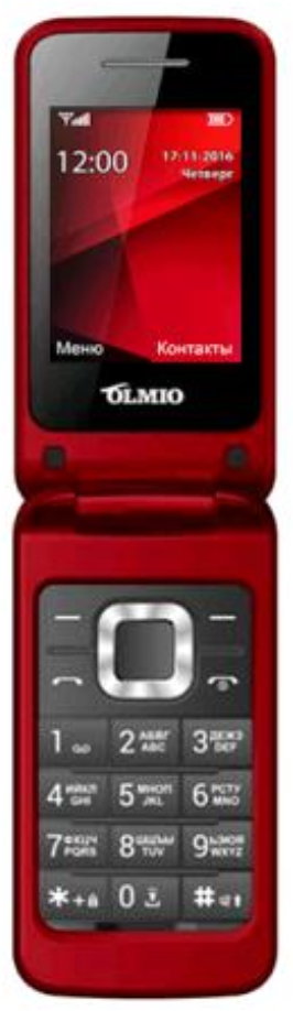 Мобильный телефон Olmio F28 красный - фото №17