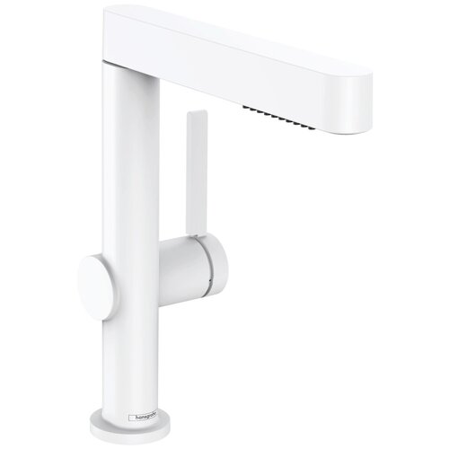 Смеситель для раковины Hansgrohe Finoris 76063700, матовый белый