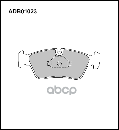 Колодки Торм. Bmw 316I 318 Tds 318I 320 D 320I 323I 325 Tdi 325I 328I Z3 (08/98->) Z4 08/98-> ALLIED NIPPON арт. ADB01023