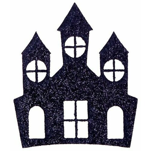 Декор фетровый Замок набор 5 шт размер 1 шт 4 6 см 441₽