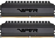 Оперативная память Patriot Memory DDR4 8Gb (2x4Gb) 3200MHz pc-25600 Viper Blackout (PVB48G320C6K)