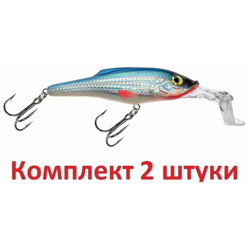 фото Воблер aqua tango sr 67mm, цвет 015 (голубая спинка), 2 штуки