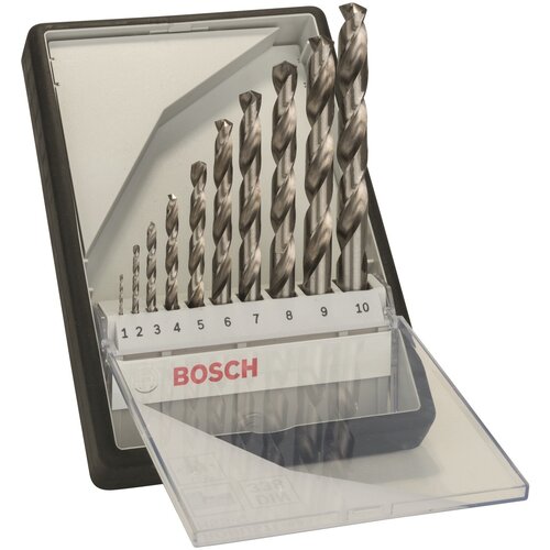 Набор сверл BOSCH Robust Line 2.607.010.535 1 x 75 мм сверло винтовое по металлу bosch robust line 2 607 019 925 10 x 87 мм