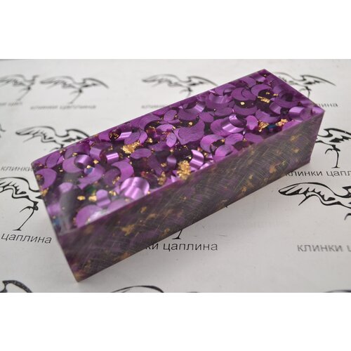 Акриловые бруски с поталью (золотом) цвет 