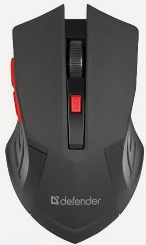 Изображение товара Мышь Defender Accura MM-275 Wireless Red