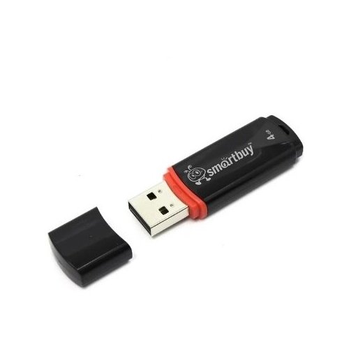 USB Флеш-накопитель Smartbuy Crown 4 Гб черный
