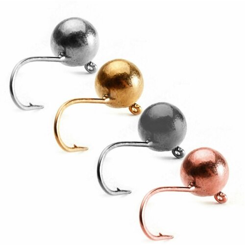 Мормышка вольфрамовая Nord Waters с ушк Шар PUBALL025AG 10шт 855₽