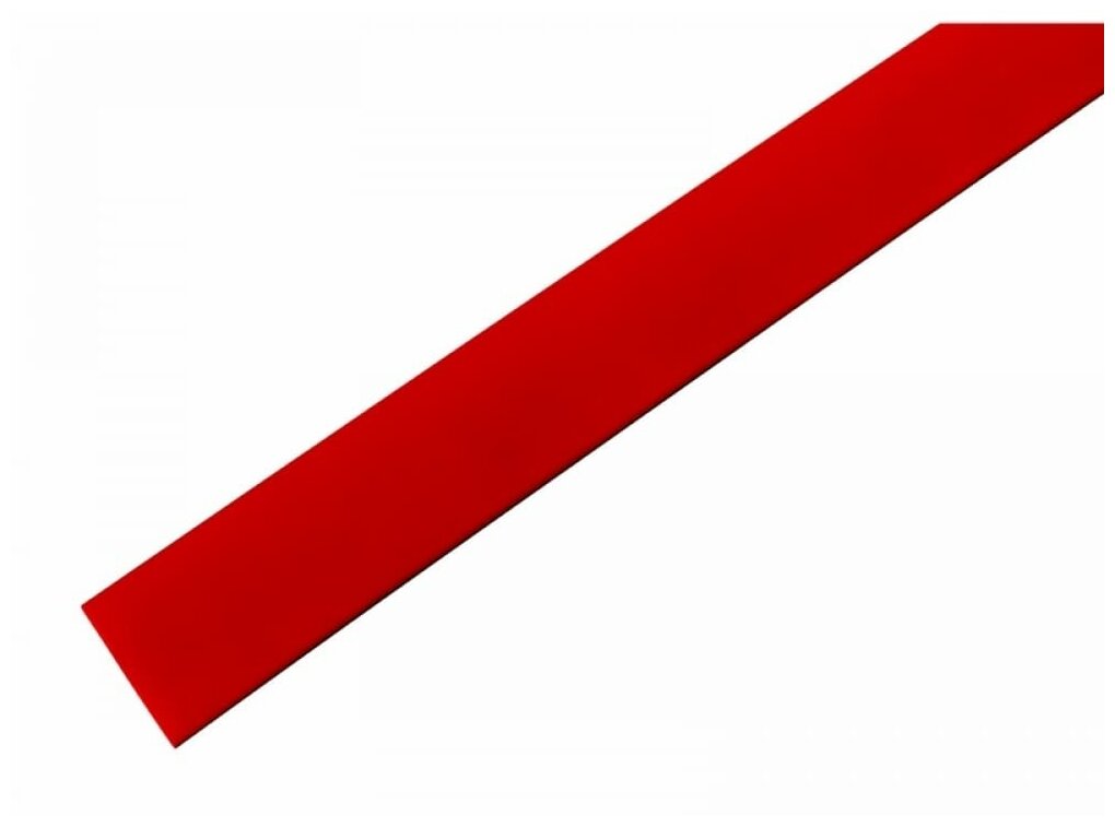Трубка термоусаживаемая ТУТ нг 190/95мм красная упаковка 10 шт. по 1м REXANT 21-9004 (10 шт)