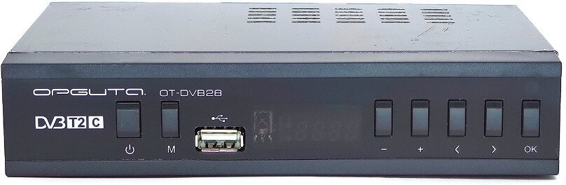 Ресивер Орбита OT-DVB28 DVBT2 + медиаплеер HD 1080p