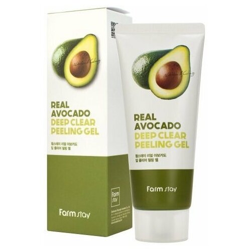 Farmstay real deep clear avocado peeling gel