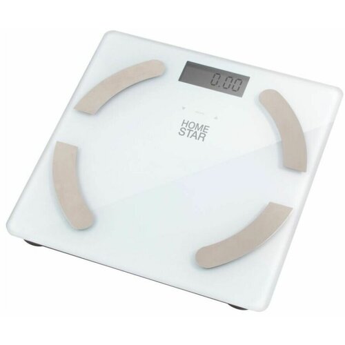 Весы напольные электронные с анализатором HOMESTAR HS-6003 (стеклянная поверхн, 180 кг) арт.008753