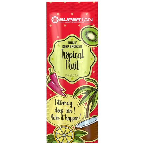 SuperTan лосьон для загара в солярии Tropical Fruit 15 мл supertan активатор загара тропические фрукты tropical fruit 15 мл