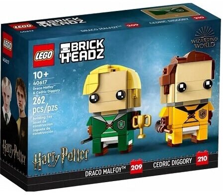 LEGO BrickHeadz 40617 Драко Малфой и Седрик Диггори (Draco Malfoy & Cedric Diggory)