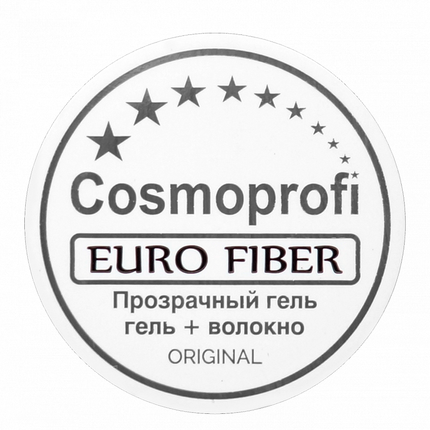 Гель со стекловолокном Cosmoprofi Euro Fiber, 15 гр
