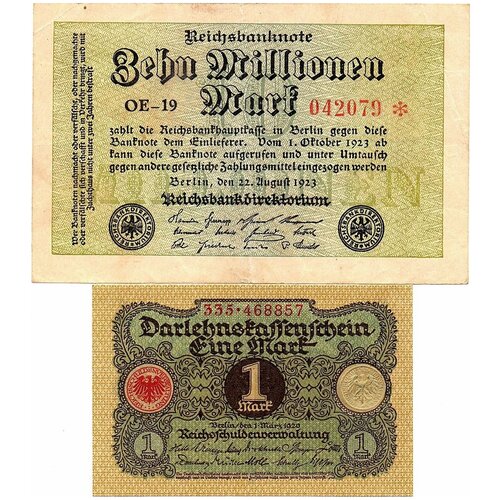 10000000 десять миллионов марок 1923 Берлин, Германия