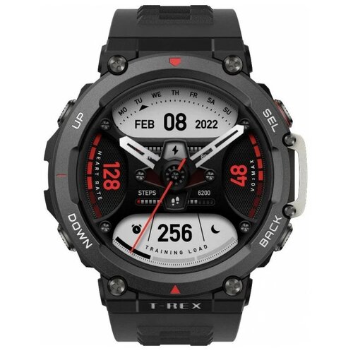 Часы Amazfit A2170 T-REX 2 Ember Black 6972596105077 1478700₽