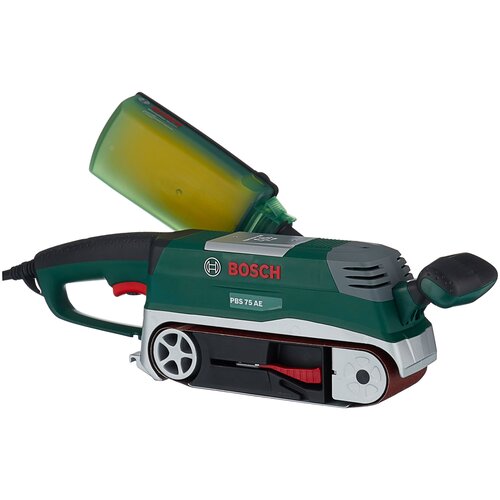 Ленточная шлифмашина BOSCH PBS 75 AE, 750 Вт шлифовальная машина metabo w 2200 230 600335000