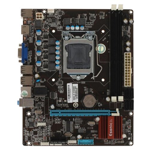 Материнская плата Esonic H55KEL материнская плата esonic h61da1 lga1155 matx