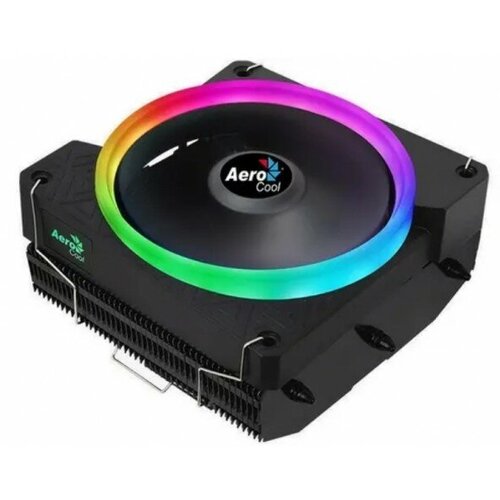 Кулер Aerocool Cylon 3H Soc-AM4/AM3+/1150/1151/1200 4-pin 13-24dB Al+Cu 125W 480gr LED Ret