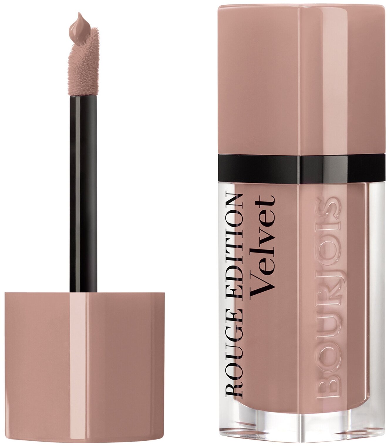 Жидкая губная помада BOURJOIS rouge edition velvet, оттенок 26 Let it beige!, 7.7мл