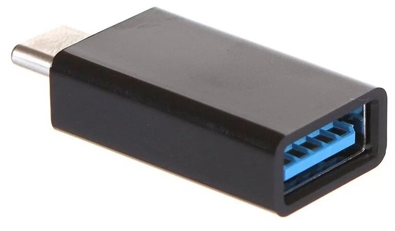 Адаптер Ugreen USB-A Female - USB-C Male 5Гбс OTG цвет черный (20808)