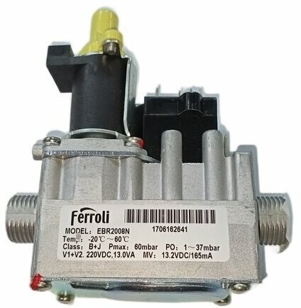 Газовый клапан, газовая арматура ерко ERCO 1/2" EBR2008N Ферроли Ferroli 46562030