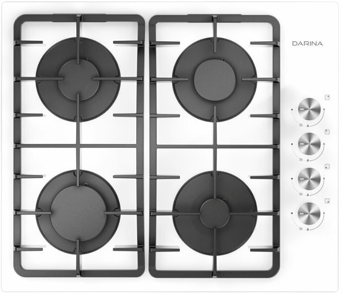 Газовая варочная поверхность Darina 1T1 BGC 341 12 W, белый