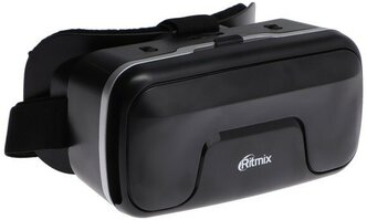 RITMIX Очки виртуальной реальности RITMIX RVR-200, телефоны шириной до 8см,регулировка линз,чёрные