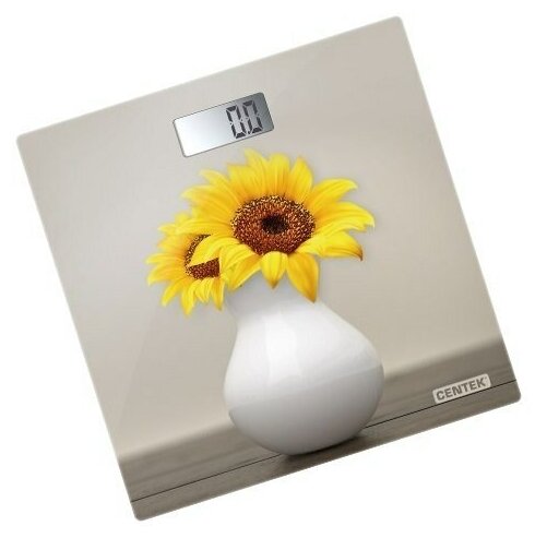 Весы напольные CENTEK CT-2428 sunflower