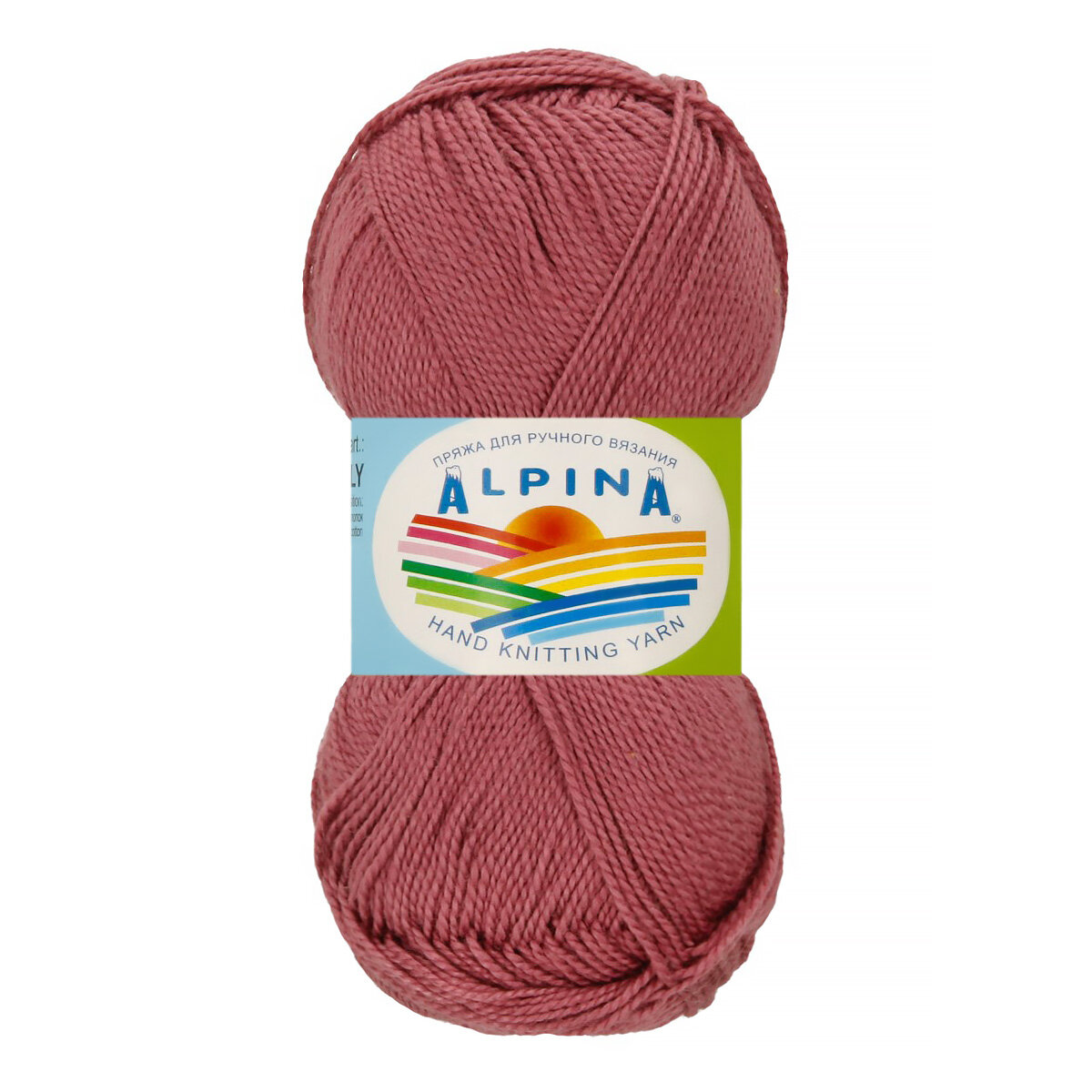 Пряжа ALPINA "HOLLY" 100% мерсеризованный хлопок 50 г 200 м №316 сиреневый