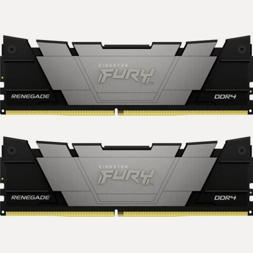 Изображение товара Оперативная память Kingston DDR4 16Gb (2x8Gb) 4600MHz PC-36800 CL19 1.5V FURY Renegade Black (KF446C19RB2K2/16)