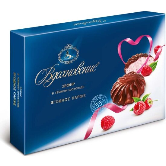 Зефир Бабаевский Вдохновение ягодное парфе в темном шоколаде 245 г
