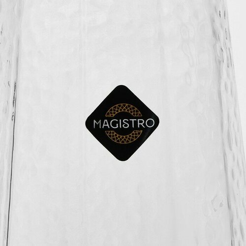 фото Набор бокалов стеклянных для шампанского magistro «дарио», 180 мл, 7×27,5 см, 6 шт, цвет прозрачный