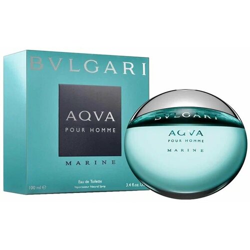 BVLGARI туалетная вода Aqva Marine, 100 мл туалетная вода bvlgari aqva marine 30 мл