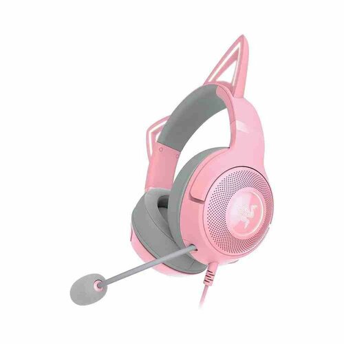 Наушники проводные Razer Kraken Kitty V2 (розовый цвет)