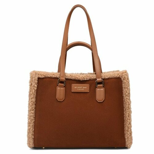 Сумка тоут MY-BEST BAG, коричневый
