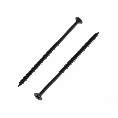 Саморез Жесть по дереву черный ГД 42х75 100 шт контейнер 500 мл 318₽