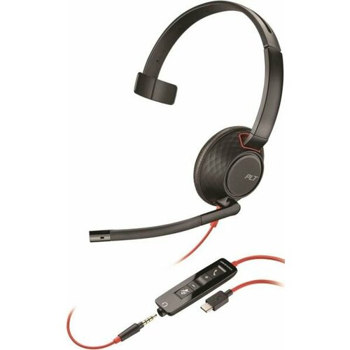 Гарнитура проводная/ BLACKWIRE 5210, C5210, USB-A, WW plantronics blackwire 3320 usb a проводная гарнитура с шумоподавлением 213934 01