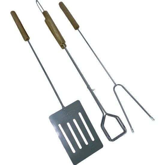 Набор Я Выбрал ЭКО для барбекю трех предмета вилка  лопатка  щипцы   