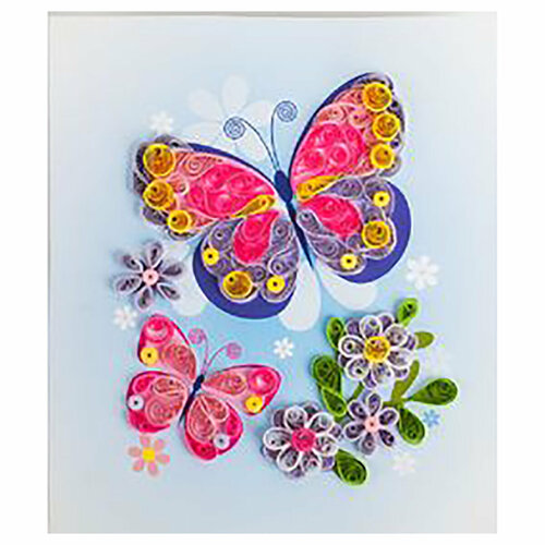 Lori Набор Квиллинг Панно 2 Бабочки Квлф-001 658₽
