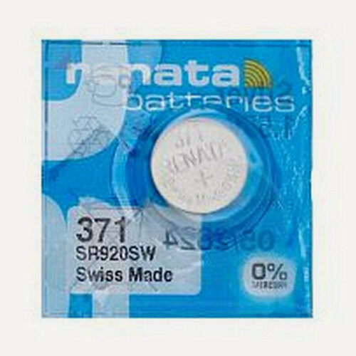 Изображение товара Батарейка RENATA SR920SW 371 (0%Hg) Отрывной блок 1 шт.