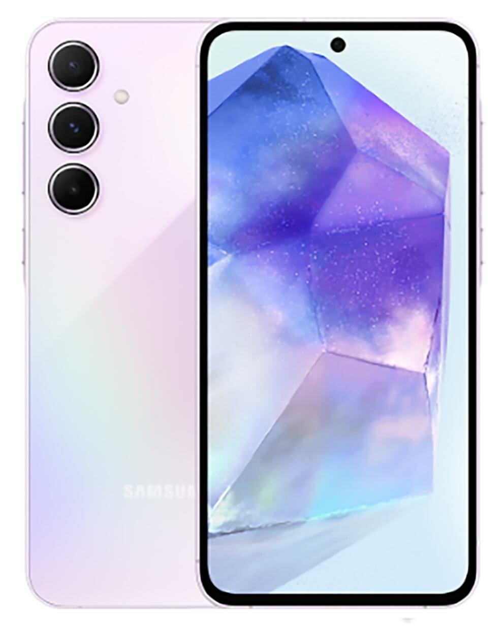 Смартфон Samsung Galaxy A55 5G 12/256Gb Awesome Lilac SM-A5560 (Global) 2Sim