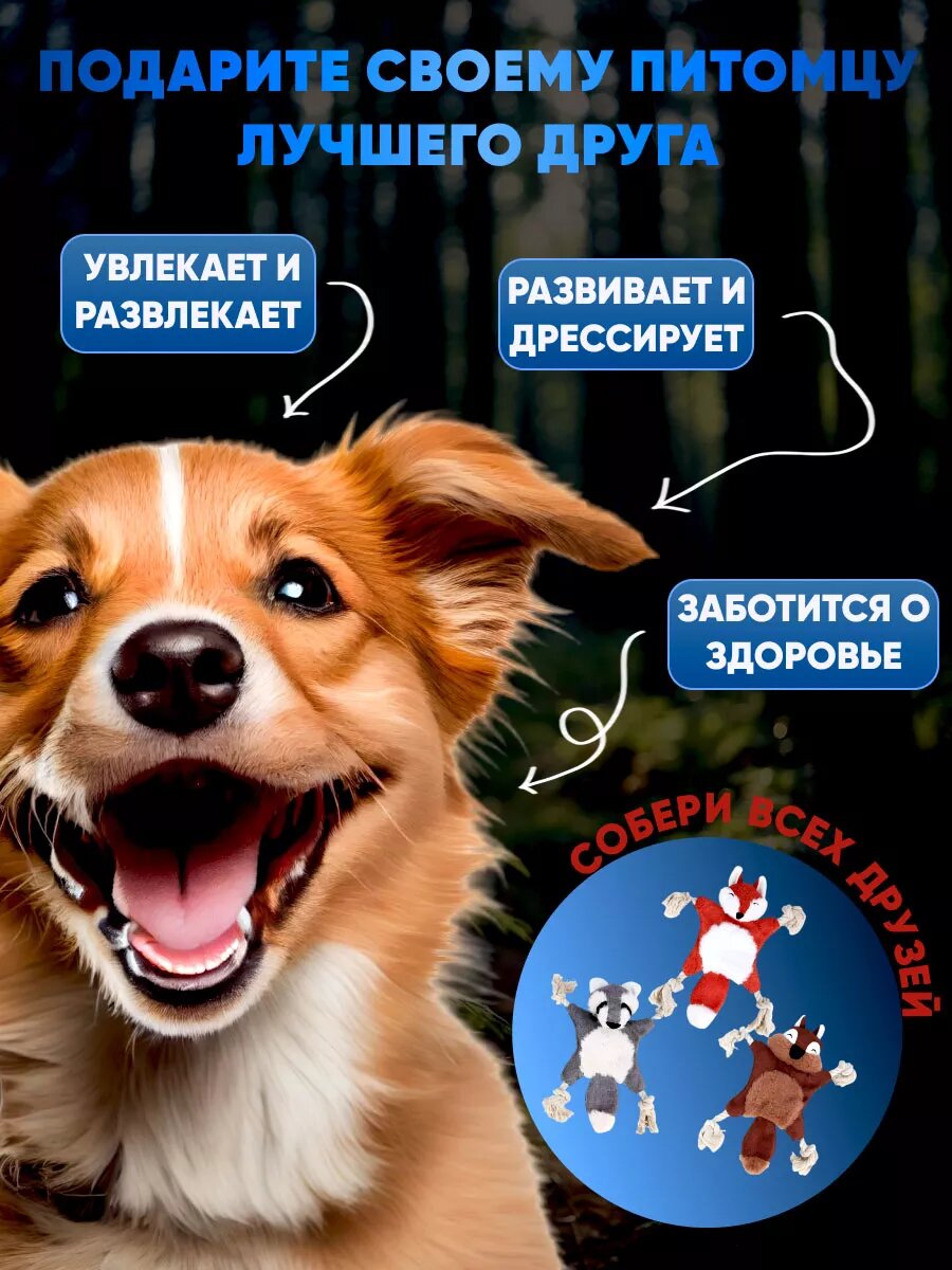 Игрушка дразнилка для собак — фото 1