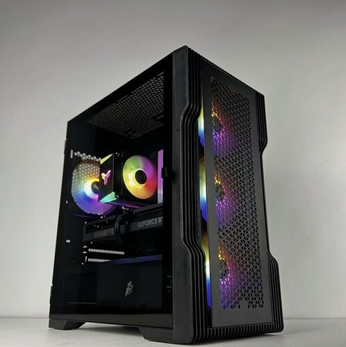Изображение товара Игровой компьютер (системный блок) Intel Core i7-10700F/ RTX 3070 / 32ГБ/ SSD 512+1000 ГБ/ 600W/ Win10 Pro