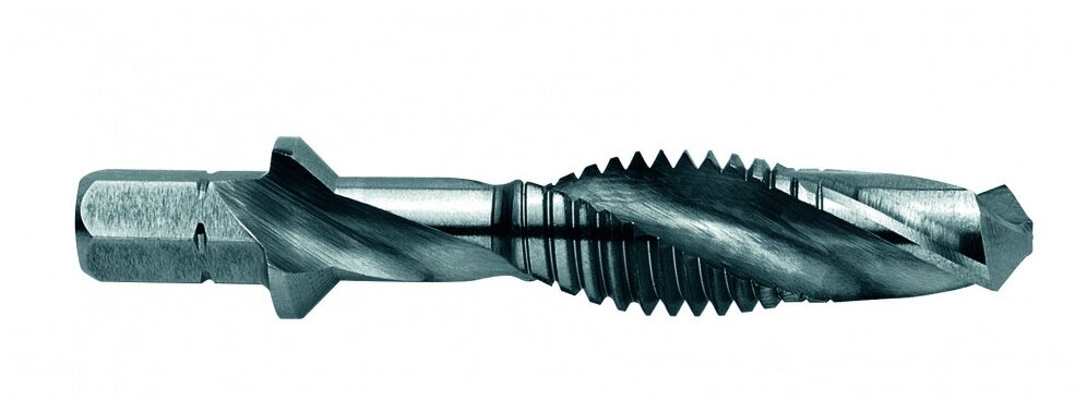 Бита-метчик комбинированный ZIRA ZI-250003, HSS, M5 x 0.8, 1/4" шестигранный
