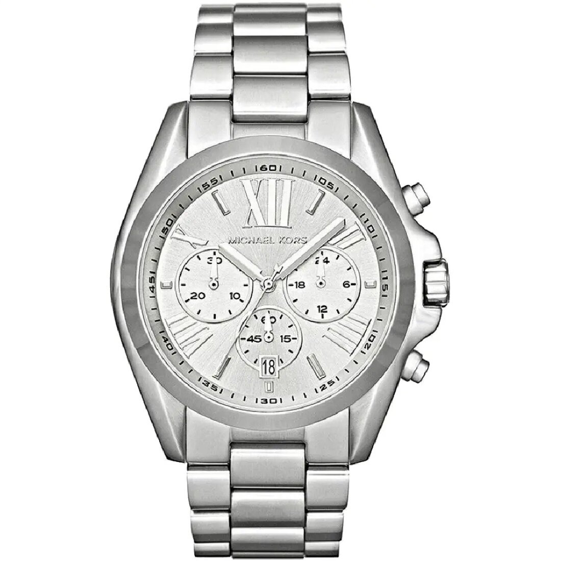 Наручные часы MICHAEL KORS Bradshaw, серебряный — фото 1