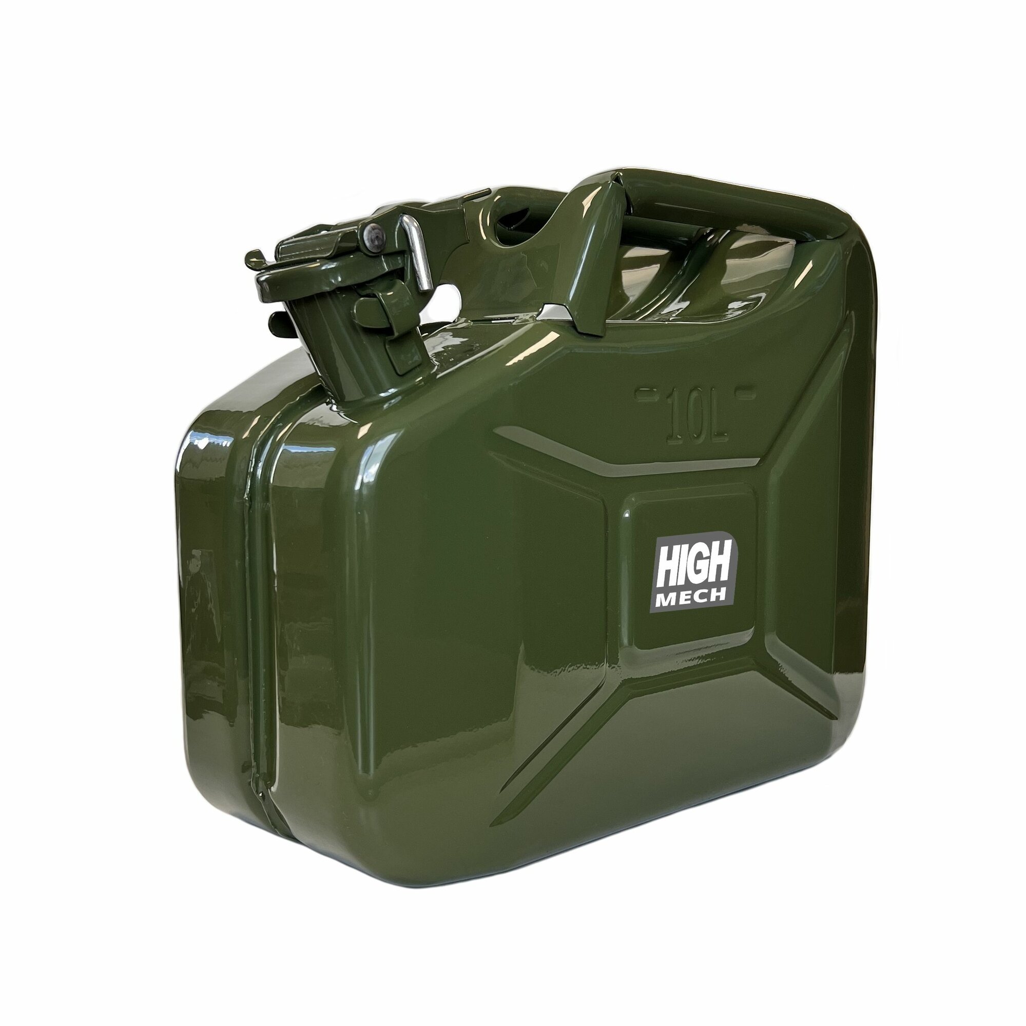 Канистра Premium HM10 10 литров металл 07 мм для бензина ГСМ